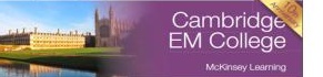 Cambridge EM College — McKinsey